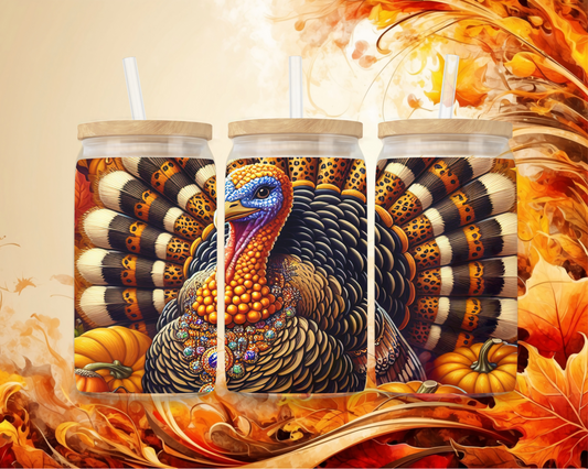 Turkey Time Iced Coffee Tumbler