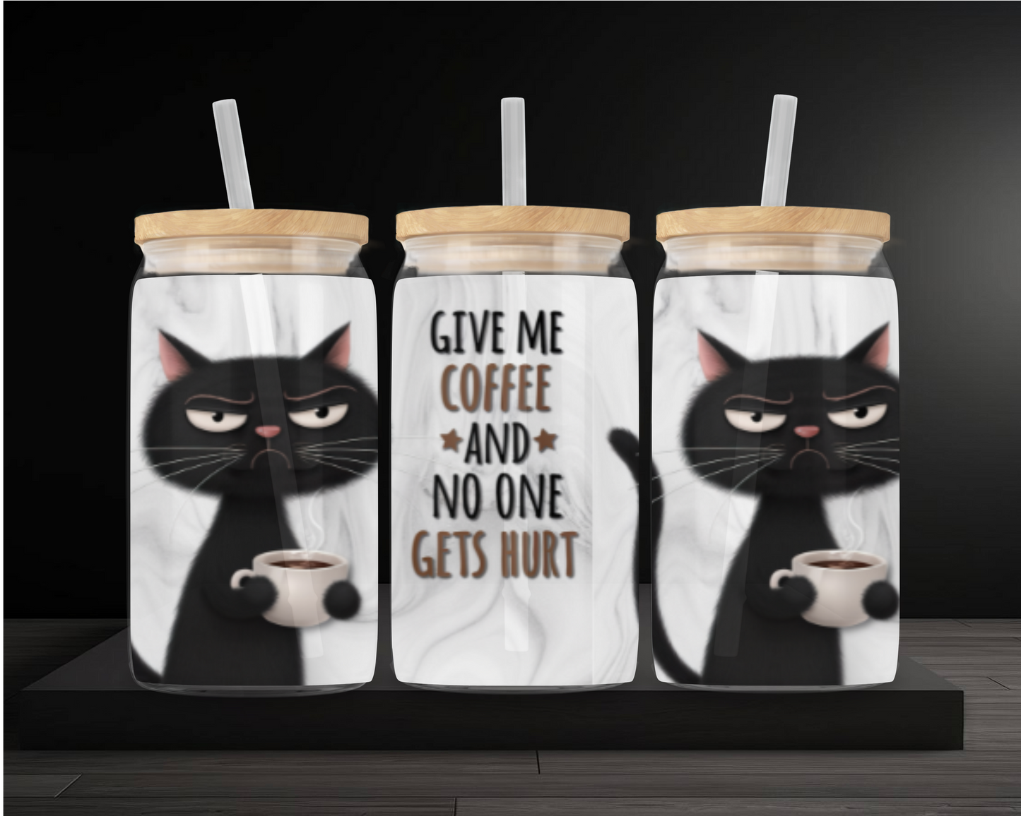 Give Me My Coffee!! Iced Coffee Tumbler